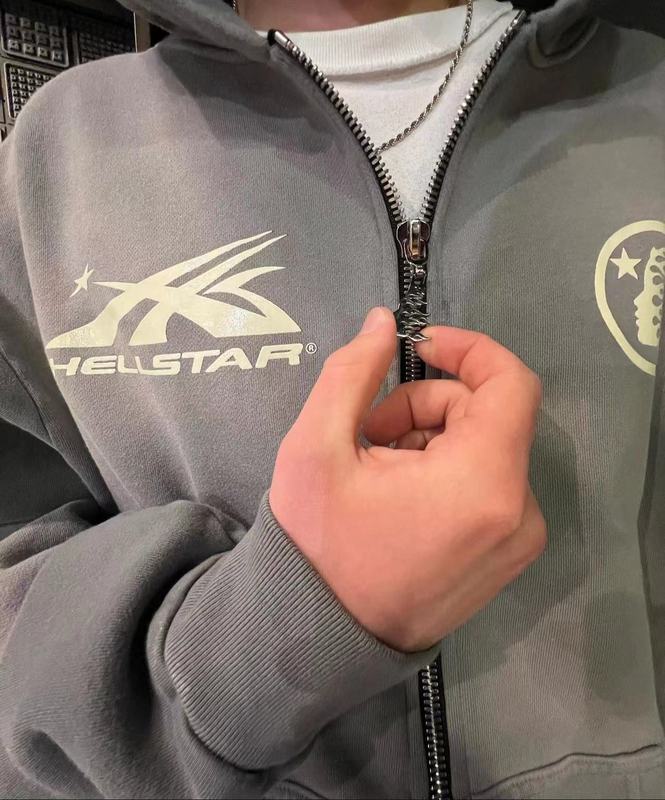 hellstar zip up hoodie