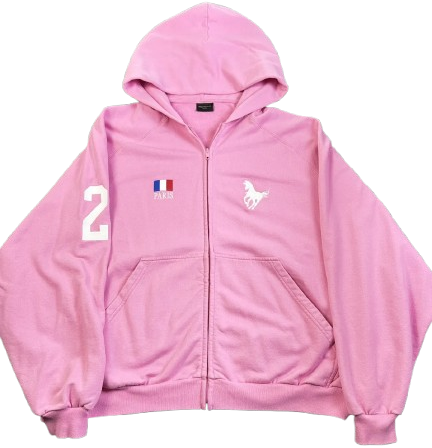 BALENCIAGA polo hoodie