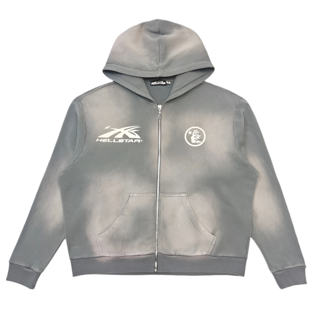 hellstar zip up hoodie