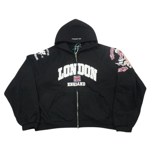 GRAILZ LEARL PROJECT zip up hoodie