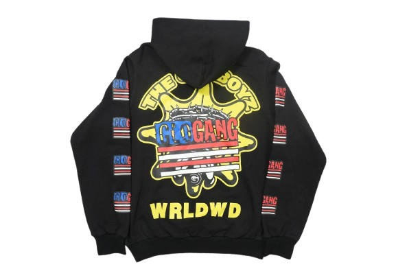 Glo Gang zip up hoodie