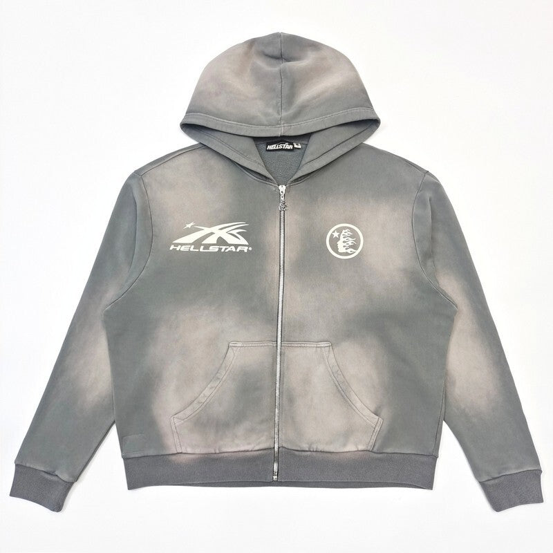 hellstar zip up hoodie