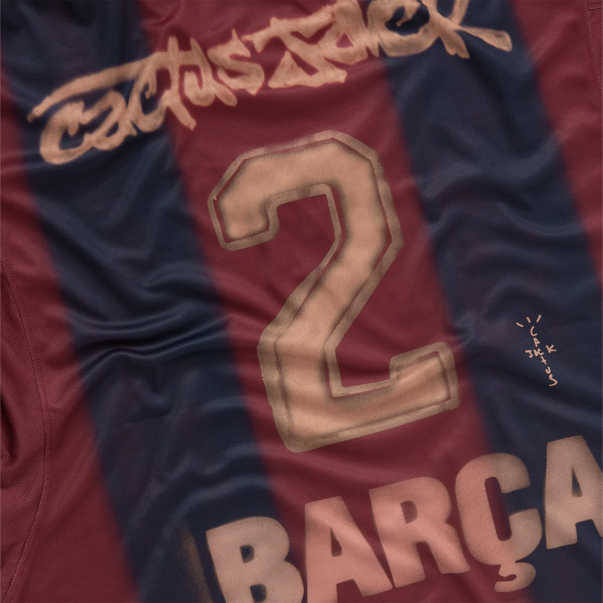 Travis Scott x Barcelona Jersey