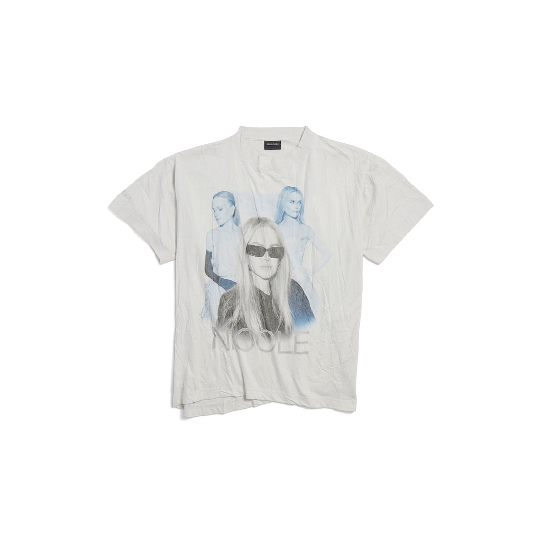 Boxy Nicole Blanc tee