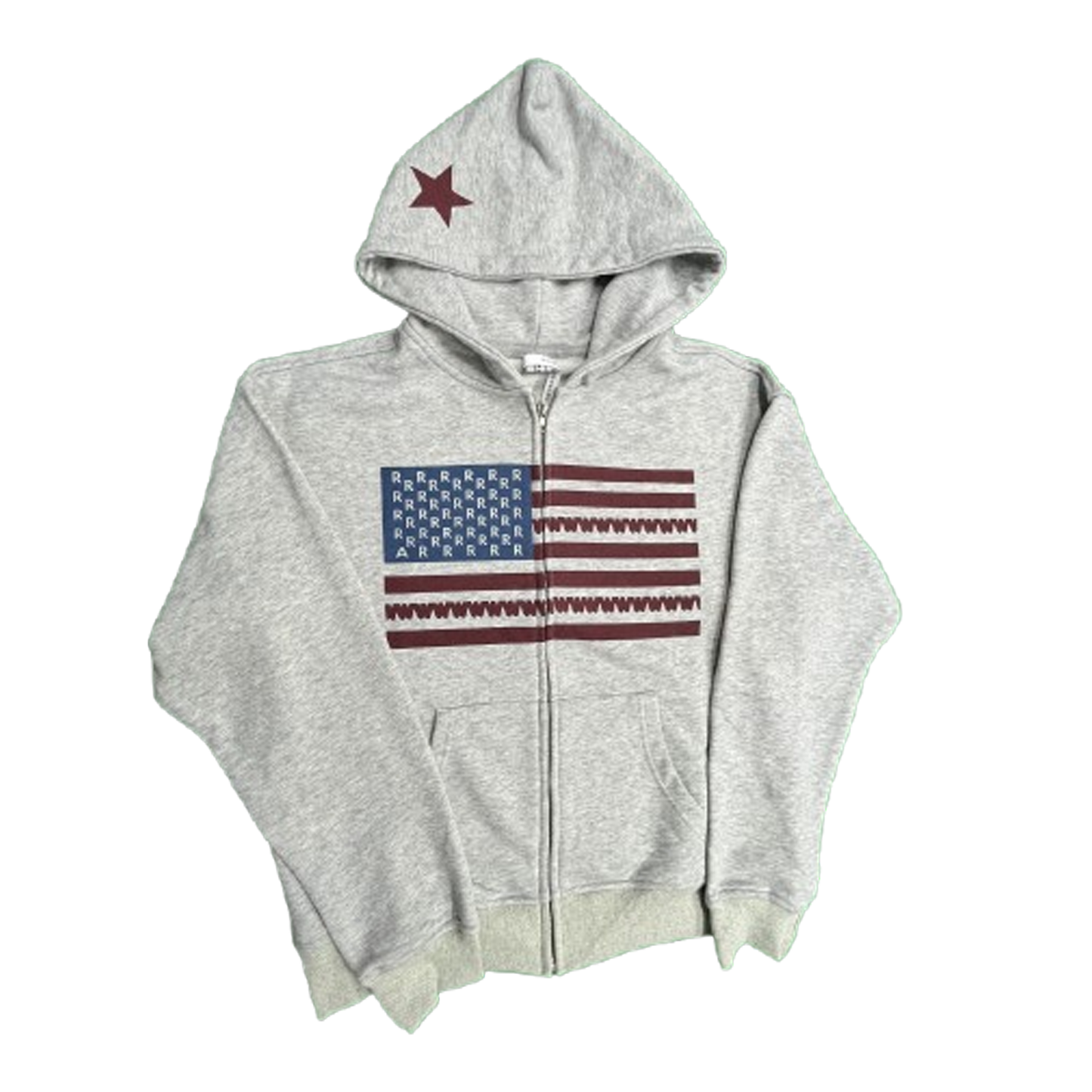 USA zip up hoodie
